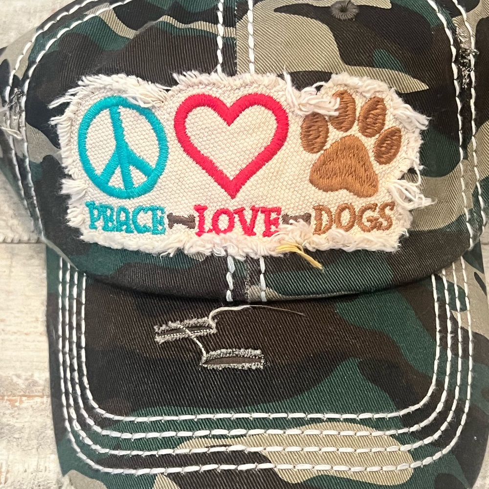Camouflage Dog Lover Cap